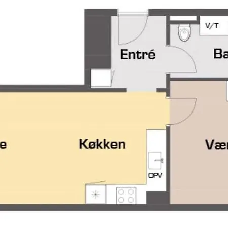 Great 1-bed Wbalcony By Harbour * オーデンセ