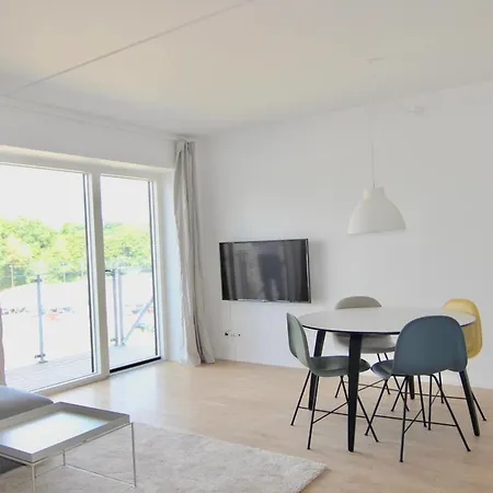 Great 1-bed Wbalcony By Harbour * Odense